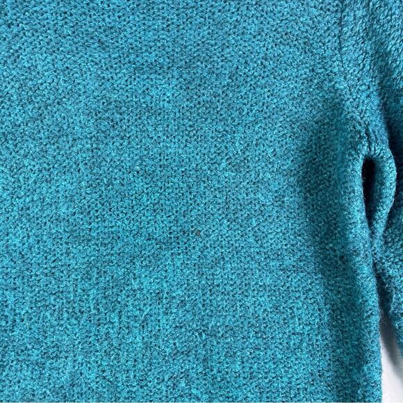 Classiques Entier Sweater Small Wool Mohair Blend Wide Bell Sleeve Cowl Neck - Picture 4 of 11